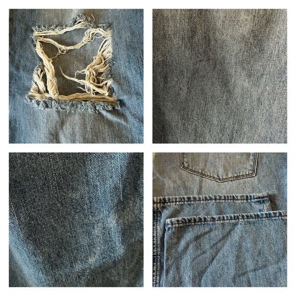 Emprye Frankie Dad Distressed Jean Size 13 - Picture 8 of 13